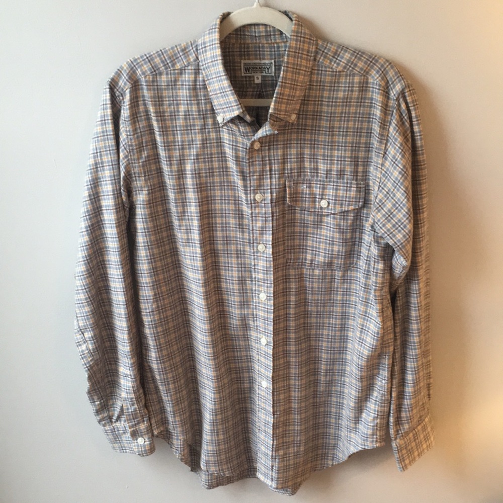 Engineered Garments Cotton Wool BD Button Down